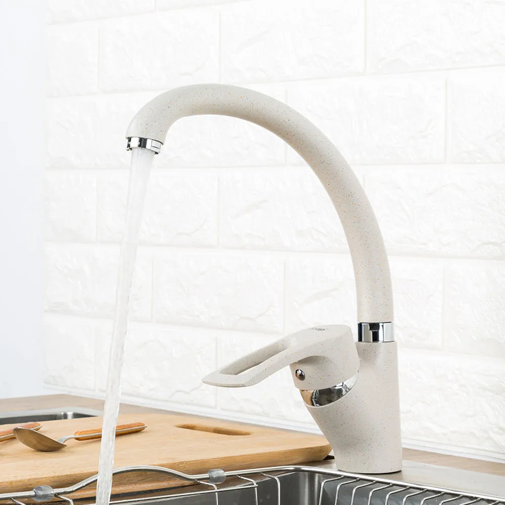 Смеситель для кухни FRAP F4166-10, бежевый