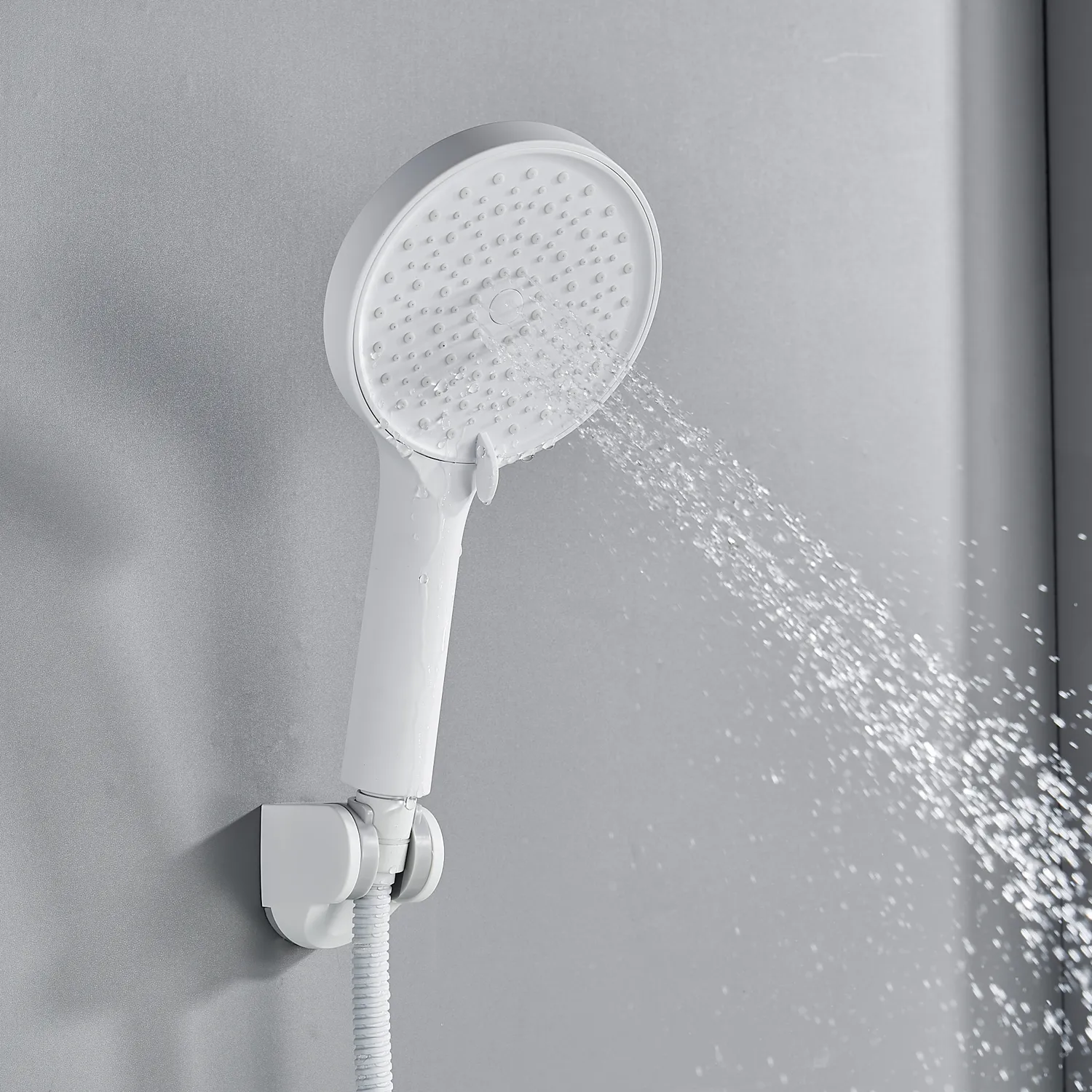 Смеситель для ванны Shevanik S4322C, белый