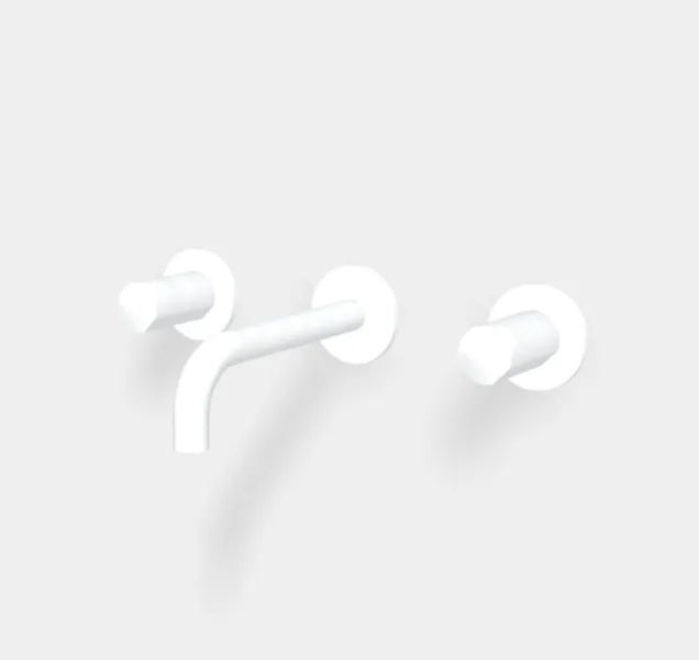 Смеситель для раковины Fima Carlo Frattini So, белый матовый (F3191/5BS)