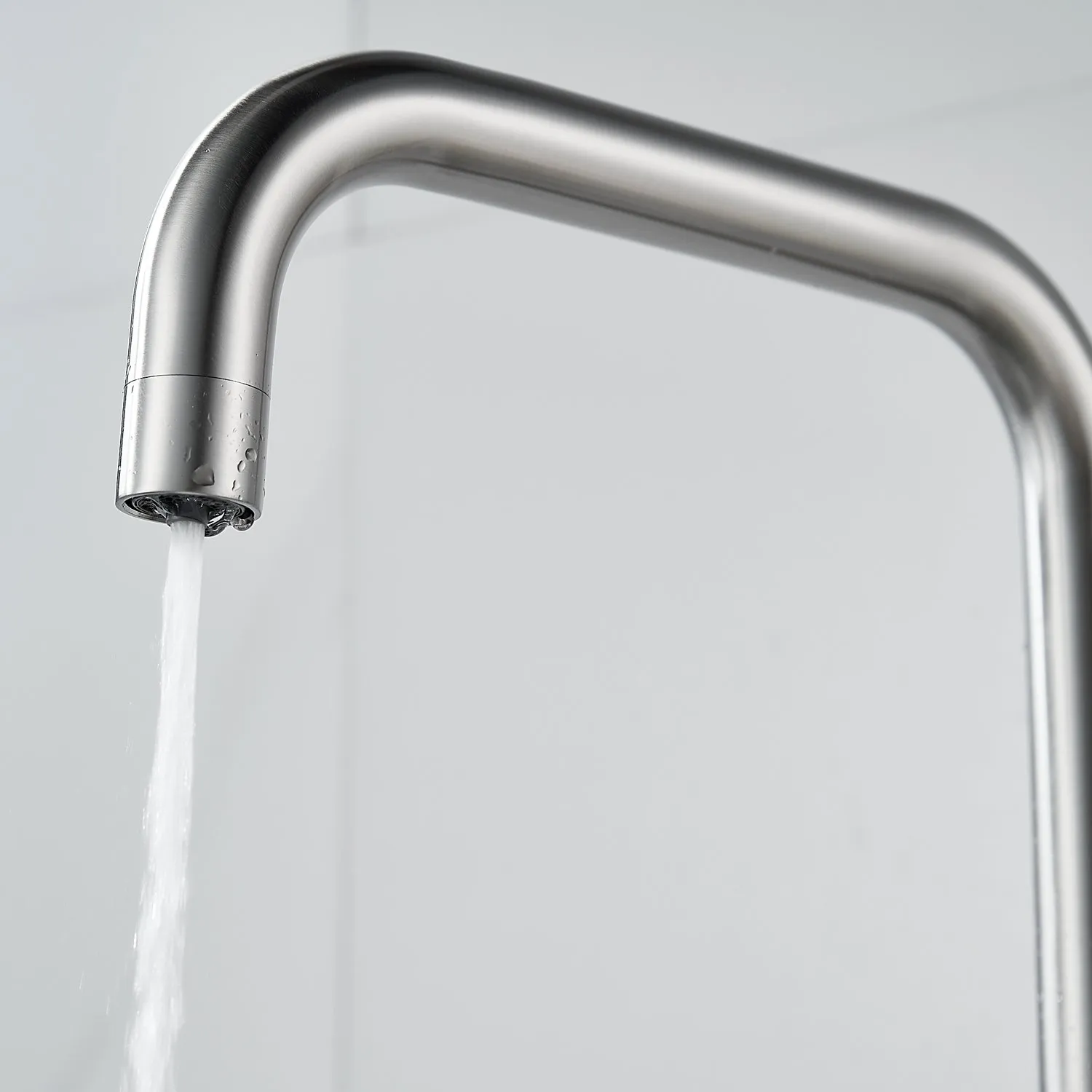 Смеситель для кухни с подключением фильтра воды Raffine F118L, сатин