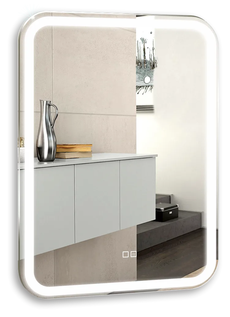 Зеркало SILVER MIRRORS 550*800 подогрев, сенсорный выключатель Мальта-2 (ФР-00001215)