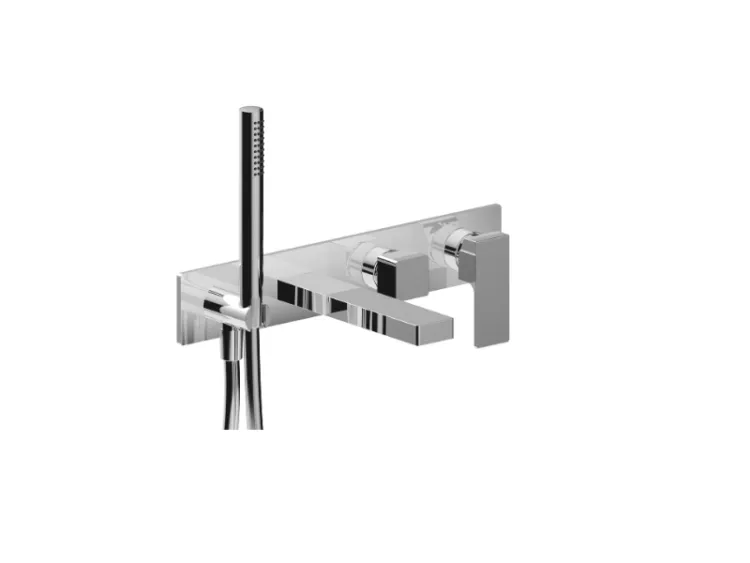 Смеситель для ванны и душа Fantini Mint, хром (34 02 F721B)