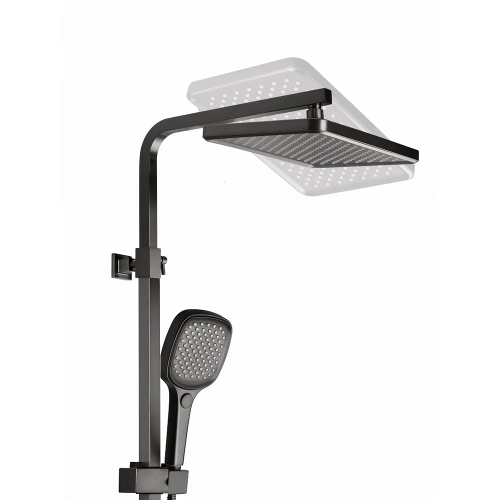 Душевая система FILARETE FL2060BG, графит