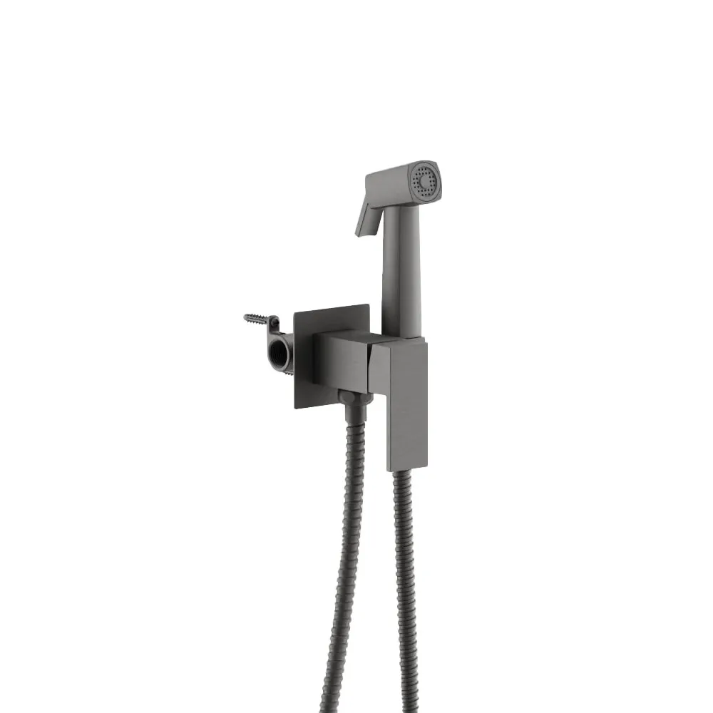 Гигиенический душ со смесителем Maretti Umbria-GM UMG30RV72, оружейная сталь