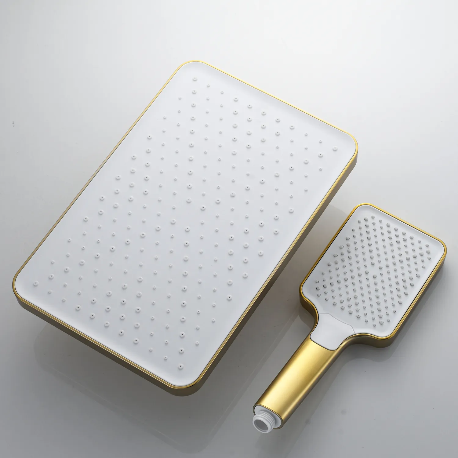 Душевая система встраиваемая Shevanik S9935G, золотой сатин