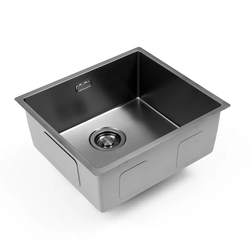 Кухонная мойка Grandex Aqua Optima 5010863, графит