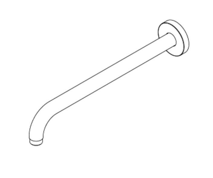 Держатель верхнего душа Ritmonio бронза темная брашированная (Brushed Dark Bronze) (Q0BA6068F34)