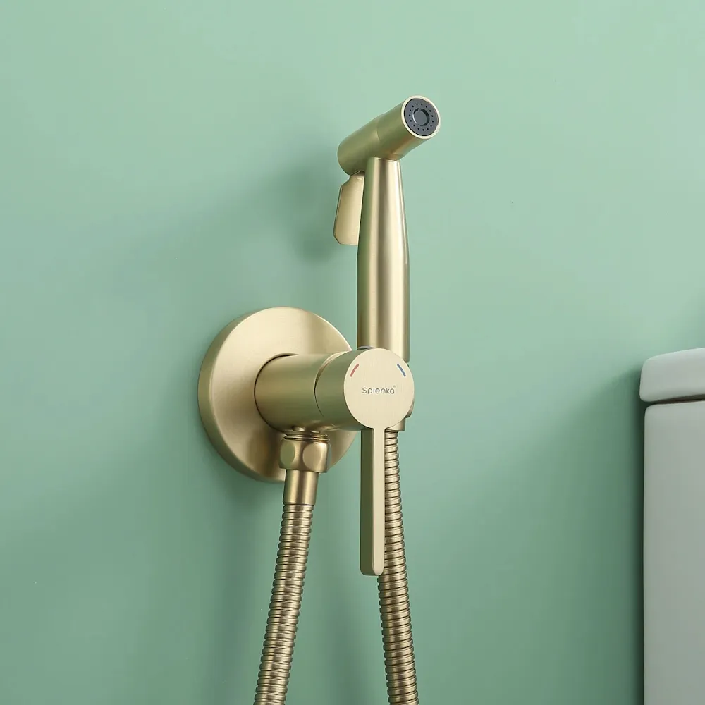 Смеситель Splenka встраиваемый с гигиеническим душем (S221.52.03)