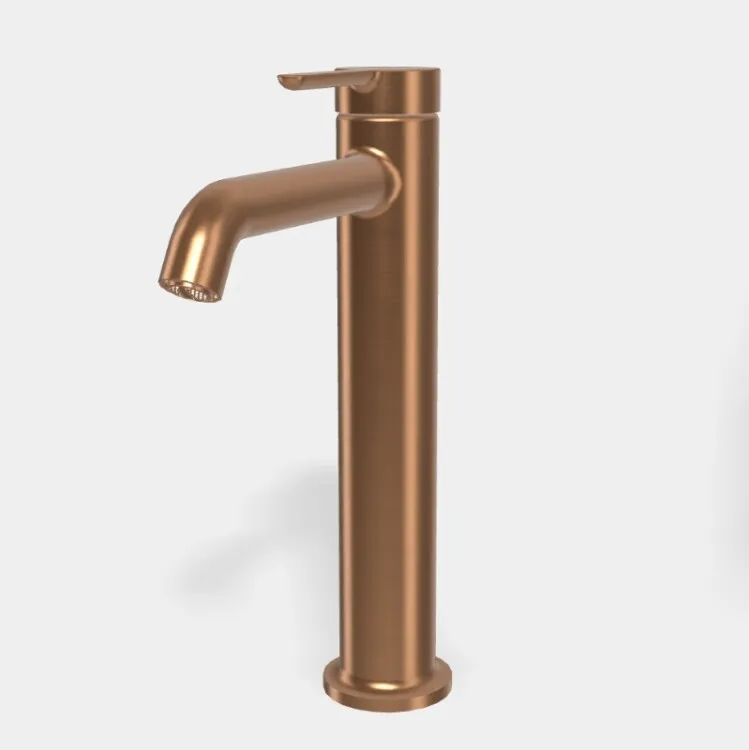 Смеситель для раковины Fima Carlo Frattini Snap, бронза брашированная янтарная (F3111LZS)