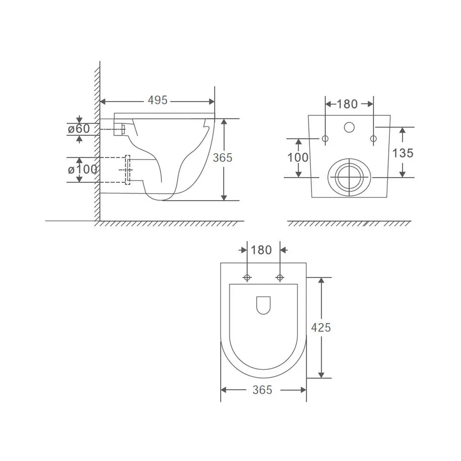 Комплект инсталляция и унитаз подвесной безободковый Grohe Rapid SL GH, белый (39181001)