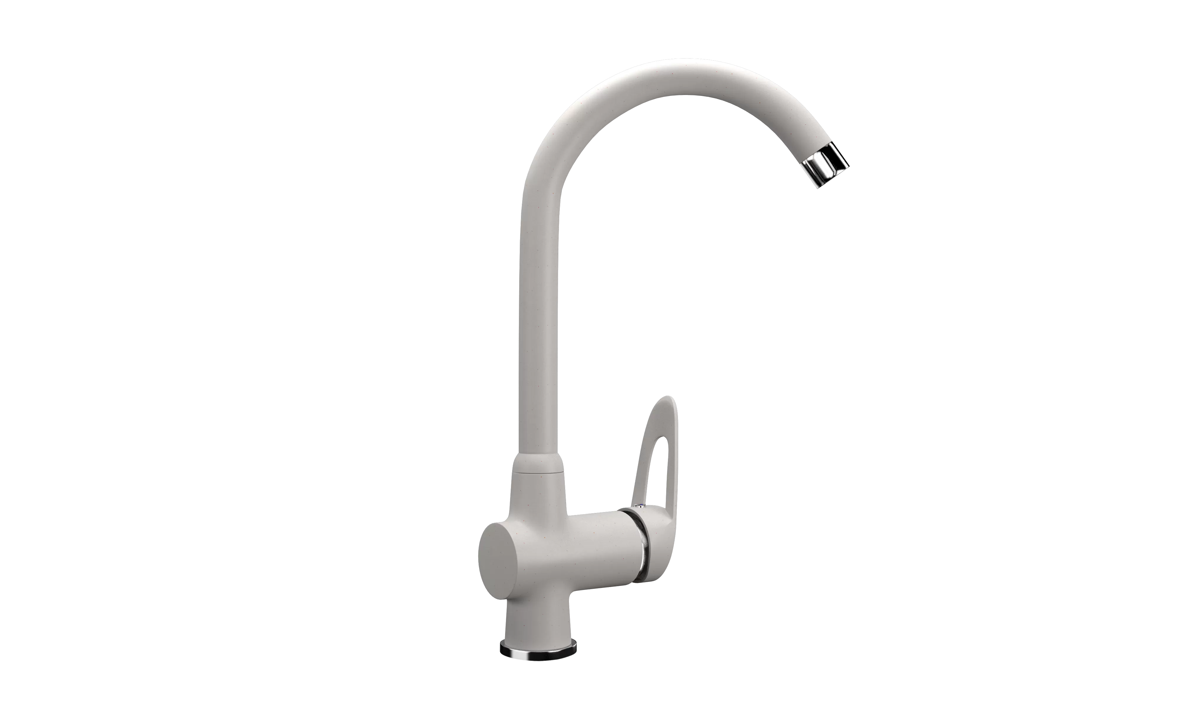 Смеситель для кухни ULGRAN Classic белый (U-006-331)