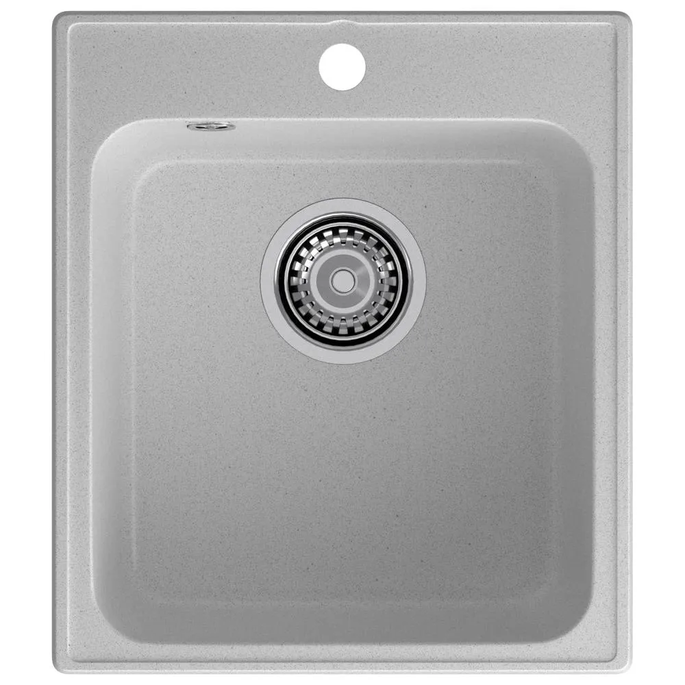 Кухонная мойка GranFest QUARZ 17, серый