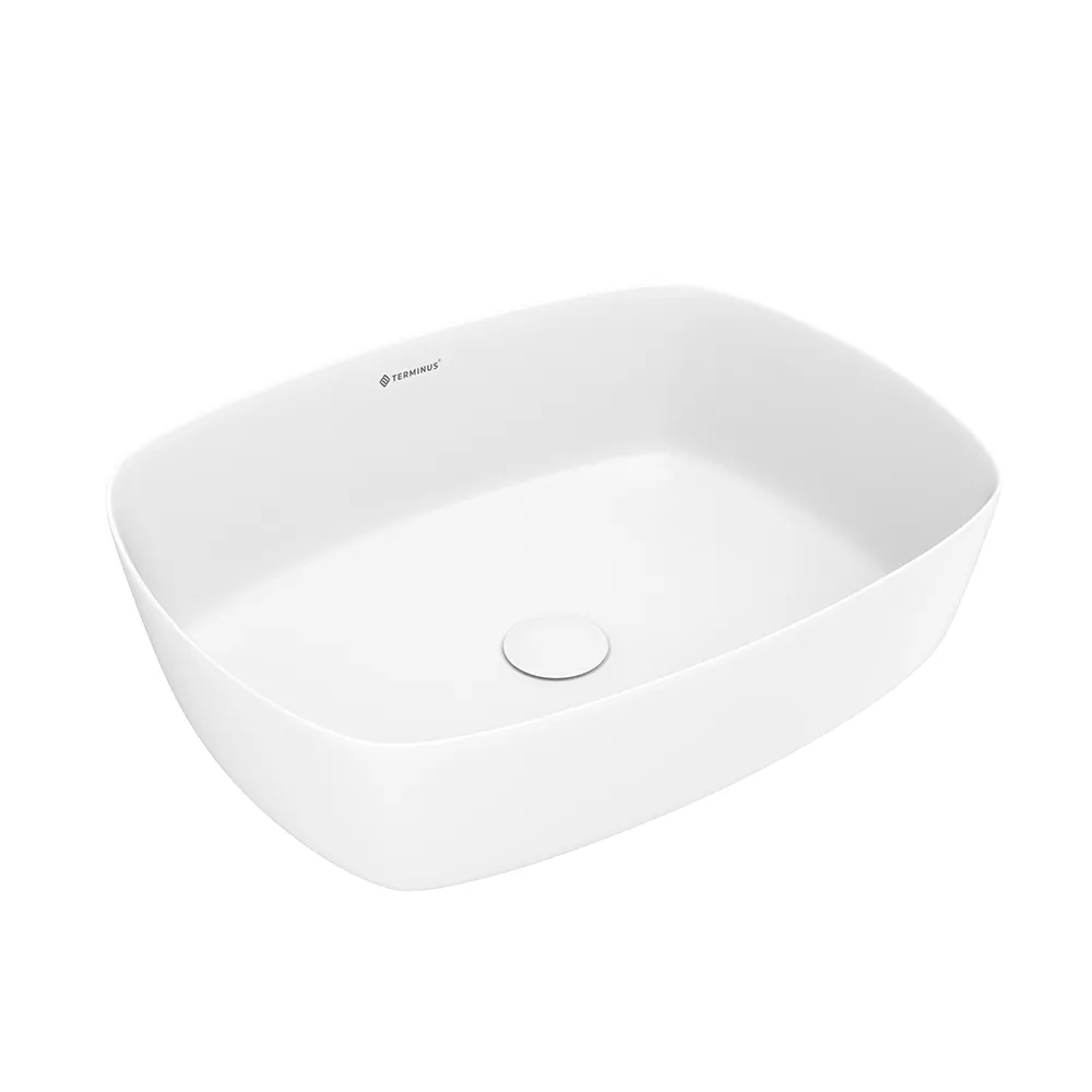 Раковина чаша Terminus Ното 04RN50x37x13W, белый