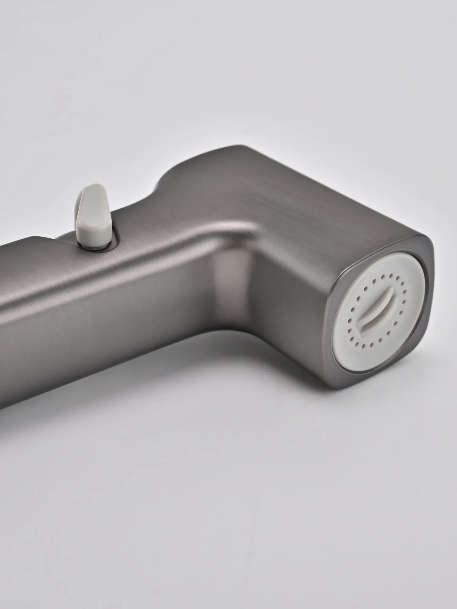 Гигиенический душ со смесителем Rose R245T, оружейная сталь