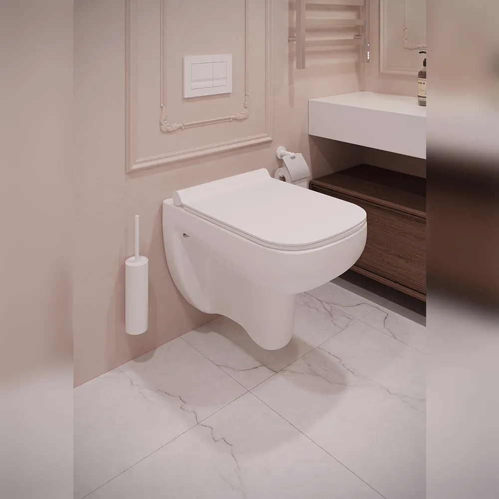 Унитаз подвесной Terminus Ното 04W50х35W, белый