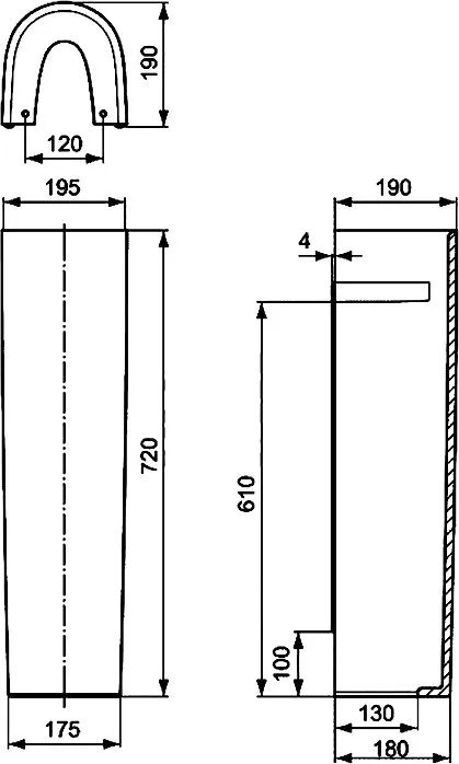 Пьедестал Ideal Standard Connect (E797301)