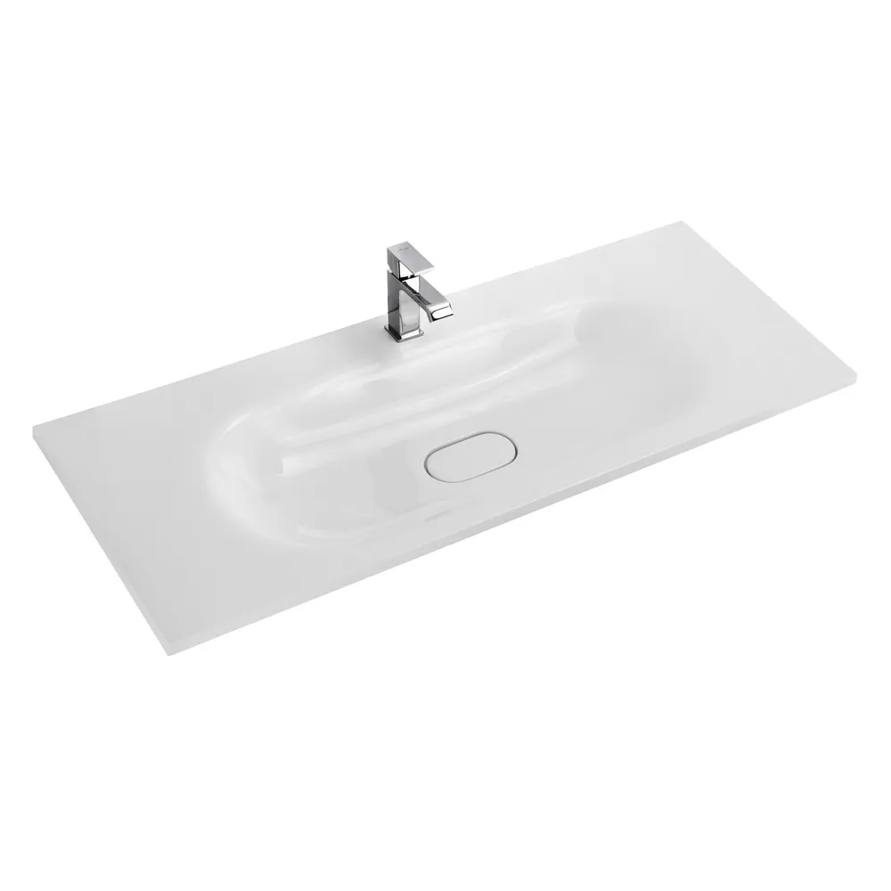 Раковина из искусственного мрамора Cezares Eco 1200х480х155 (CZR-1200/480-LV-MR-ECO)
