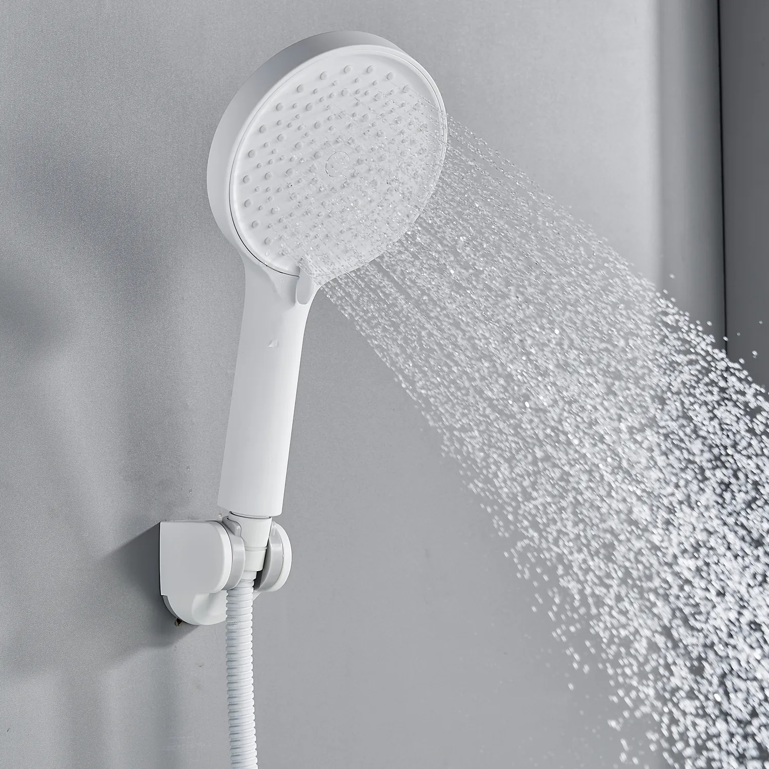 Смеситель для ванны Shevanik S4322C, белый