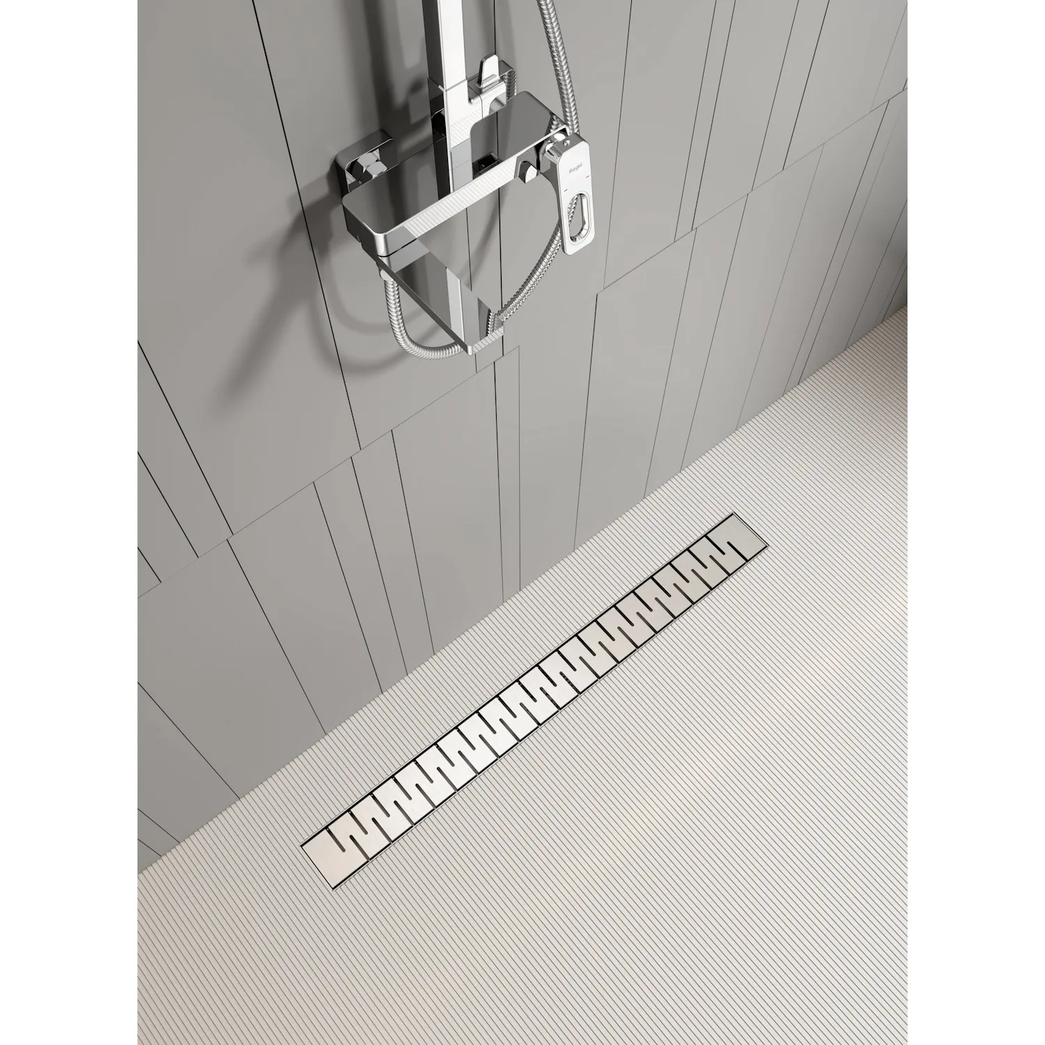 Трап RAGLO для душа 70*500мм (поворот.сифон 360°) (R651.50.05)