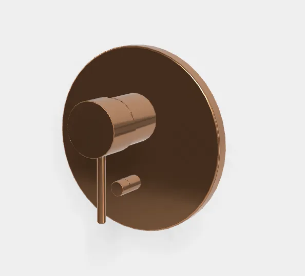 Смеситель для душа Fima Carlo Frattini Spillo Up, на 2 потребителя, бронза янтарная (Amber Bronze) (F3039X2ZL)