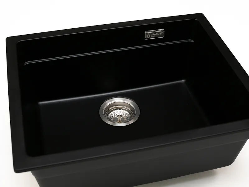 Кухонная мойка Grandex Aqua Comfort 500204, черный