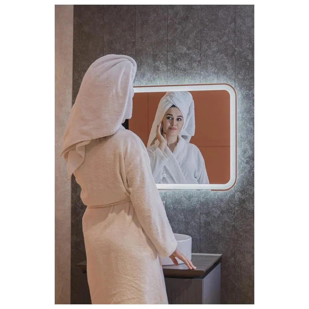 Зеркало Silver Mirrors Malta-Lite 800х600 (открытая LED-подсветка, сенсорный выключатель)