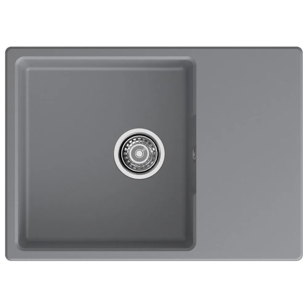 Кухонная мойка GranFest URBAN 668L, темно-серый
