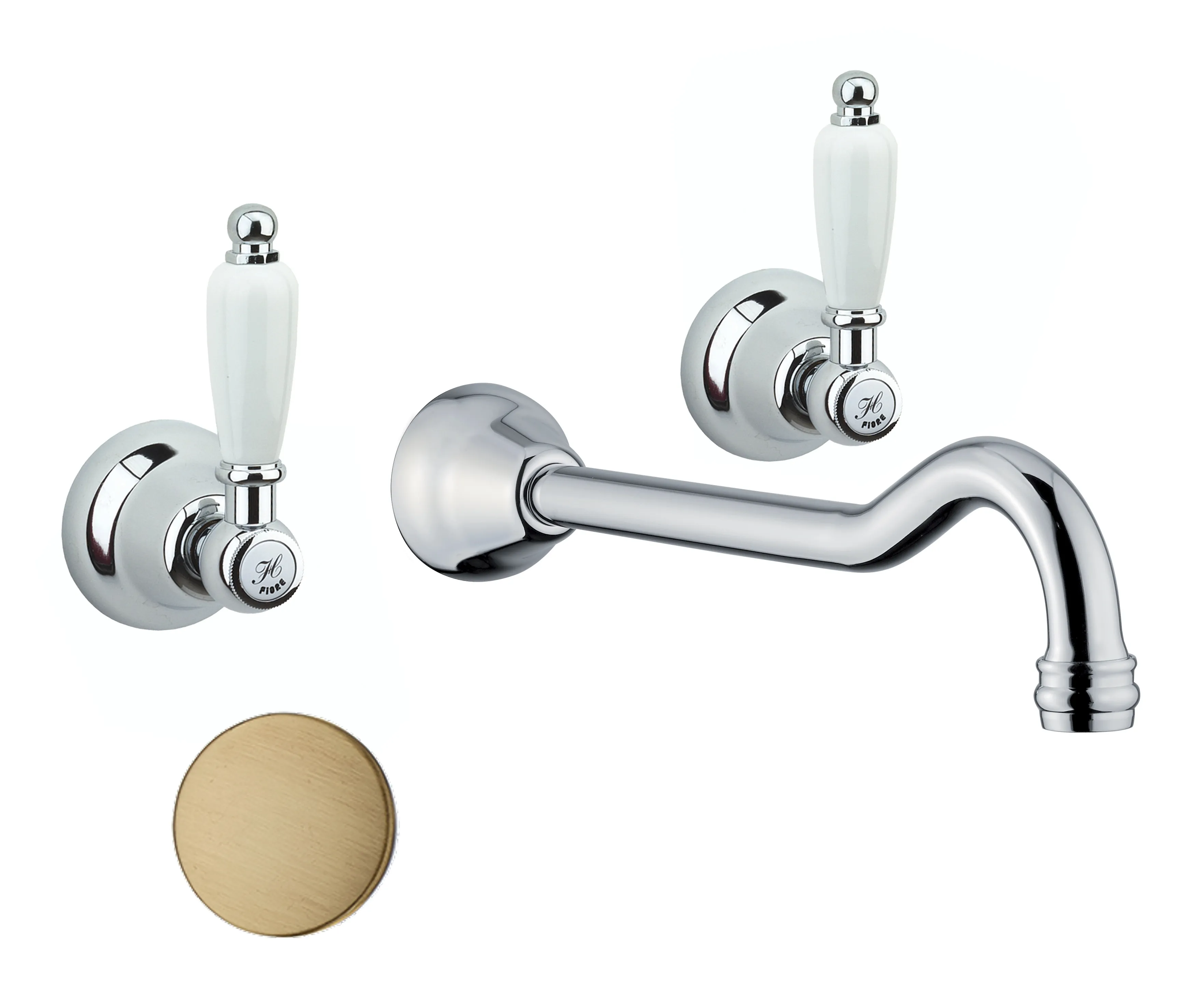 Смеситель для раковины Fiore COLONIALE 02ZZ0636, бронза