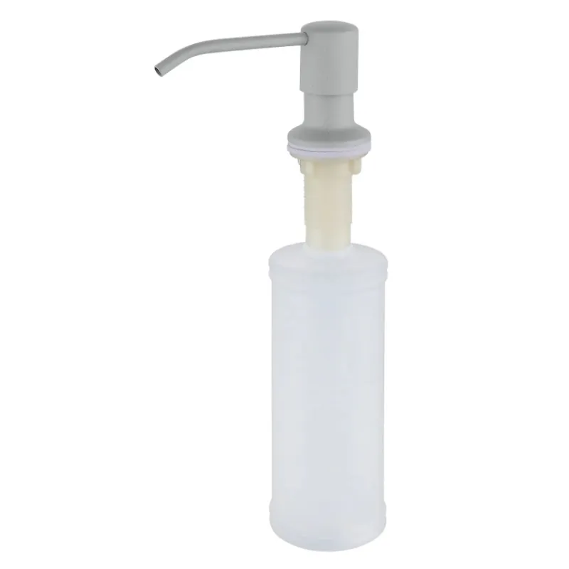 Дозатор для кухонной мойки GranFest QUARZ, серый