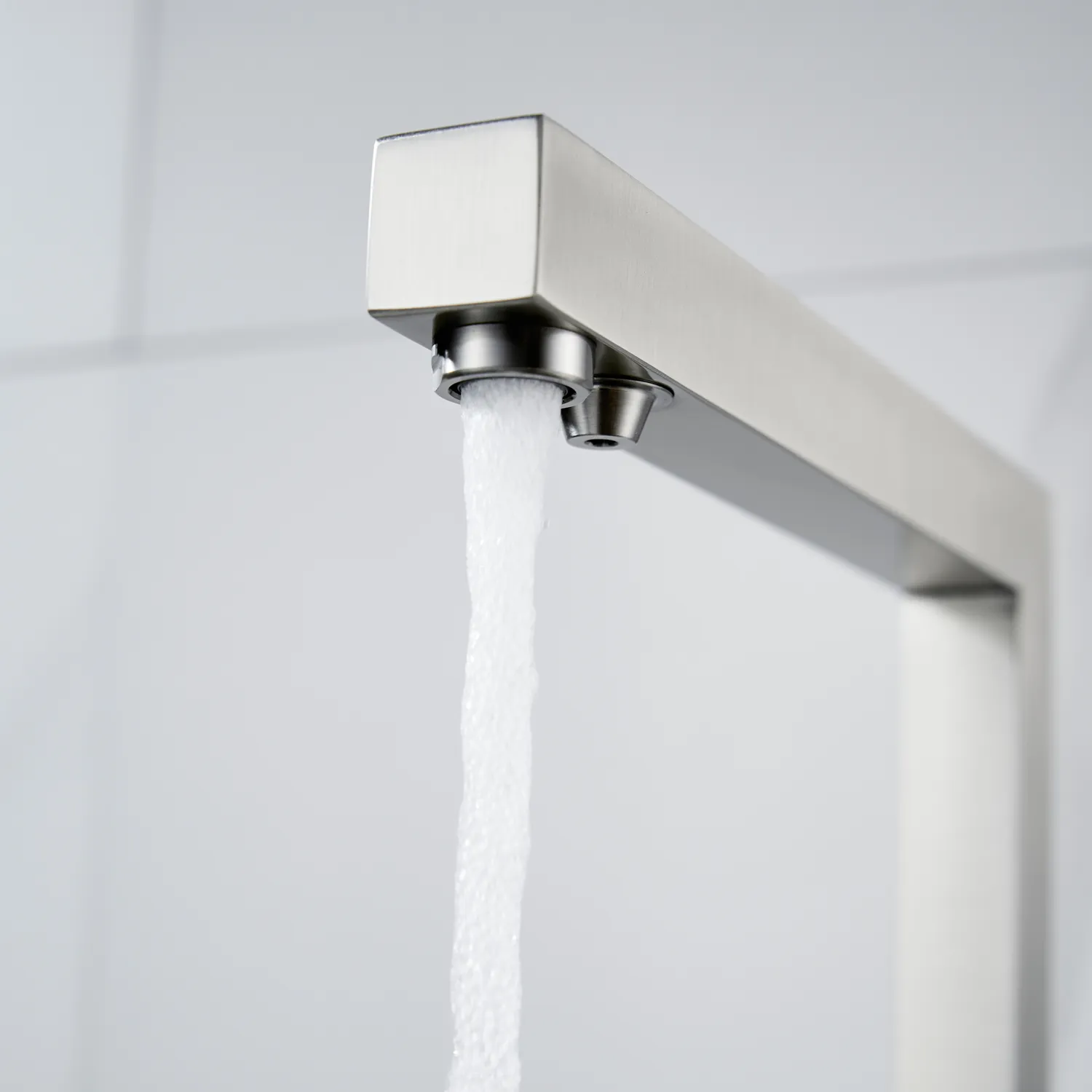 Смеситель для кухни с подключением фильтра Shevanik S148L, сатин