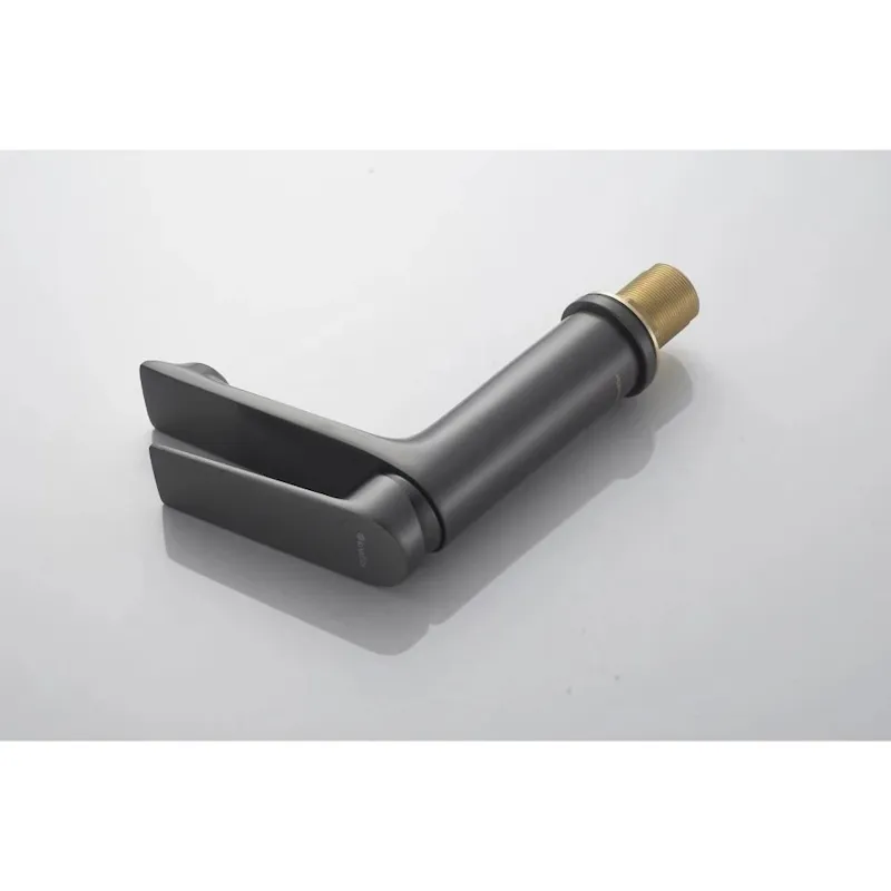 Cмеситель для раковины Knotlor KN-60/GM, оружейная сталь