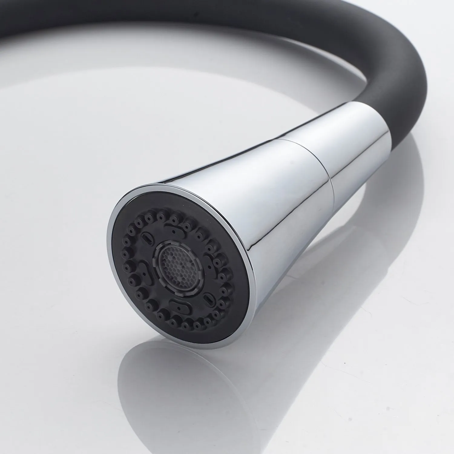 Смеситель для кухни с гибким изливом и режимом "душ" Rose R213, хром