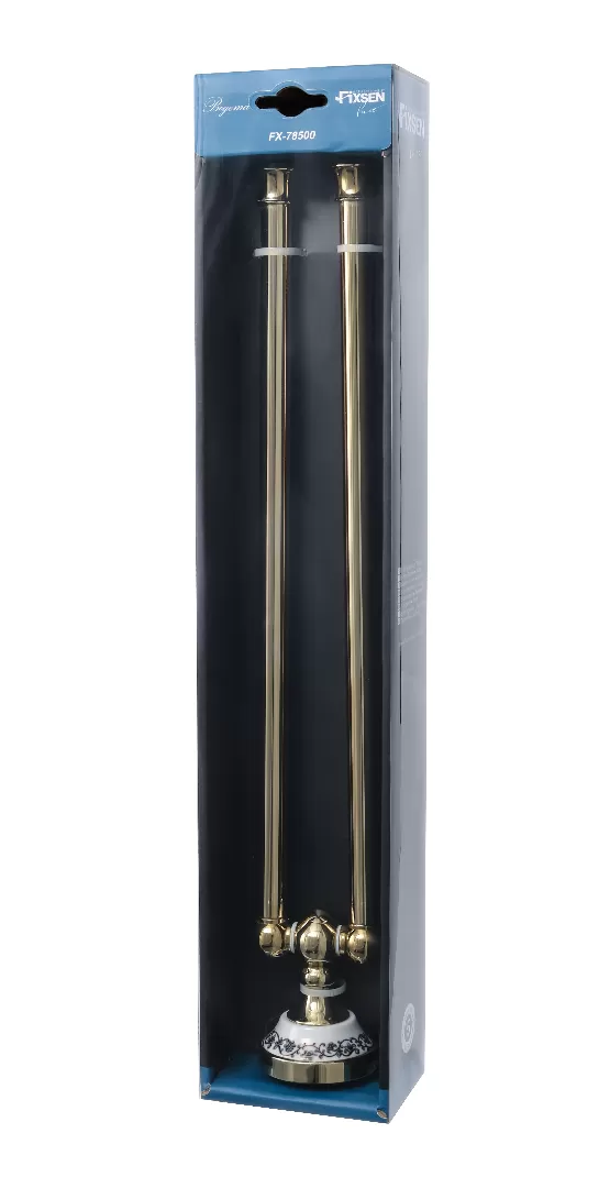 Полотенцедержатель FIXSEN Bogema Gold рога 2-ой (FX-78502AG)