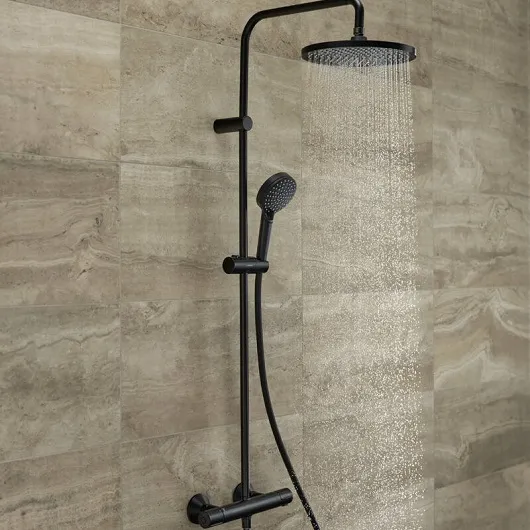 Душевая система Hansgrohe Vernis Blend 26426670, черный матовый