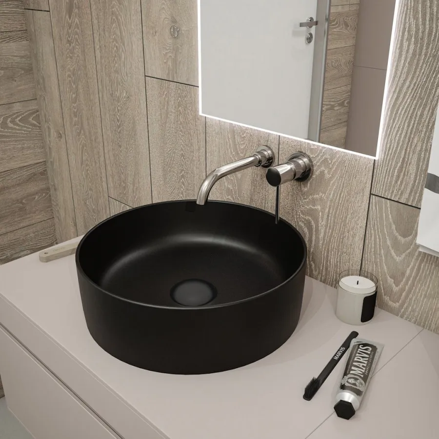 Раковина чаша Maretti EA13NS10-560, черная
