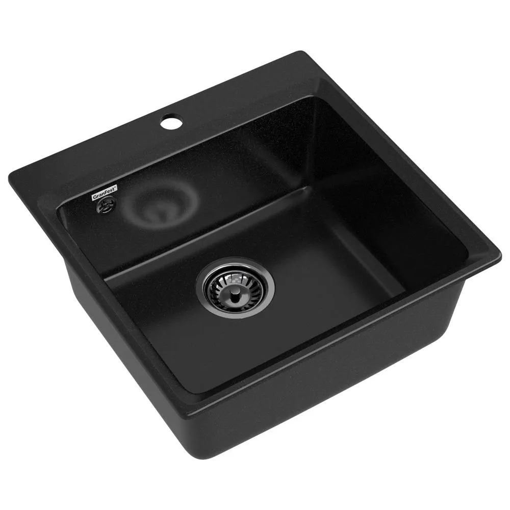 Кухонная мойка GranFest LEVEL 510, черный