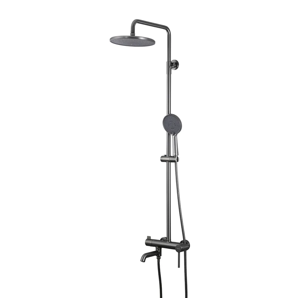 Душевая система GAPPO G2406-9, оружейная сталь
