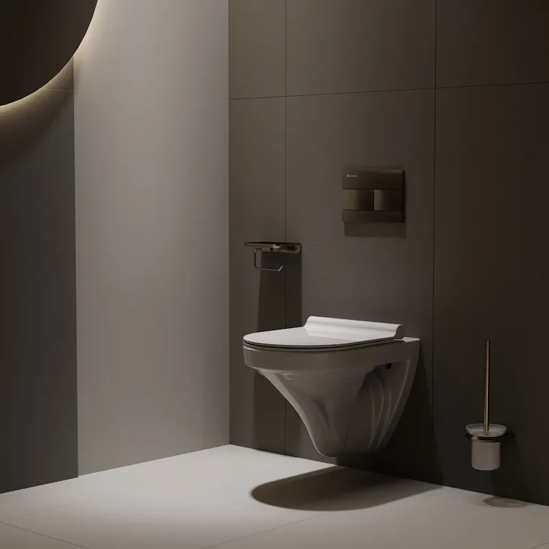 Унитаз подвесной Knotlor WC51WG, белый