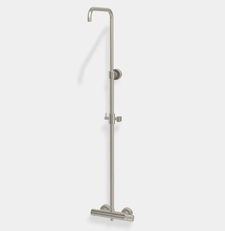 Душевая стойка Fima Carlo Frattini Shower column, X Collection, брашированный никель (F4285TXSN)