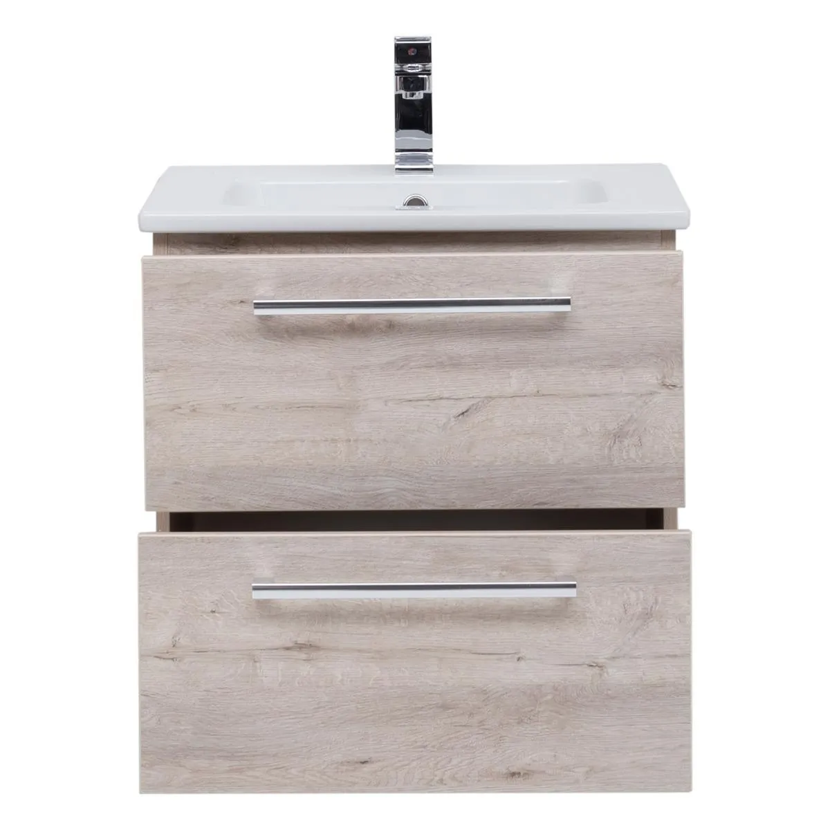 Тумба под раковину подвесная Dreja Gio 60 см, дуб кантри