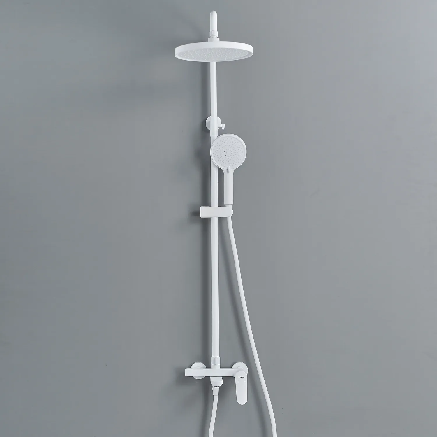 Душевая система Shevanik S4336C, белый