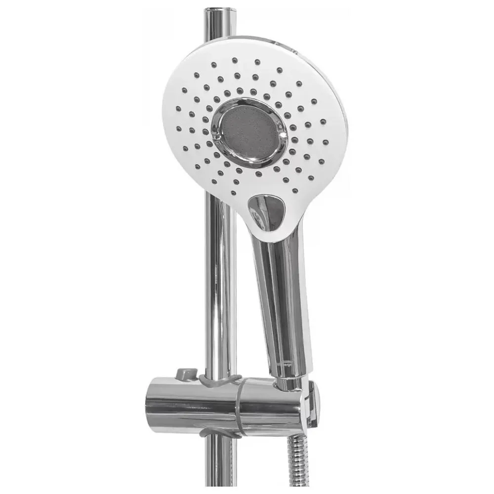 Набор для ванны 3 в 1 Hansberge H7099W, белый/хром