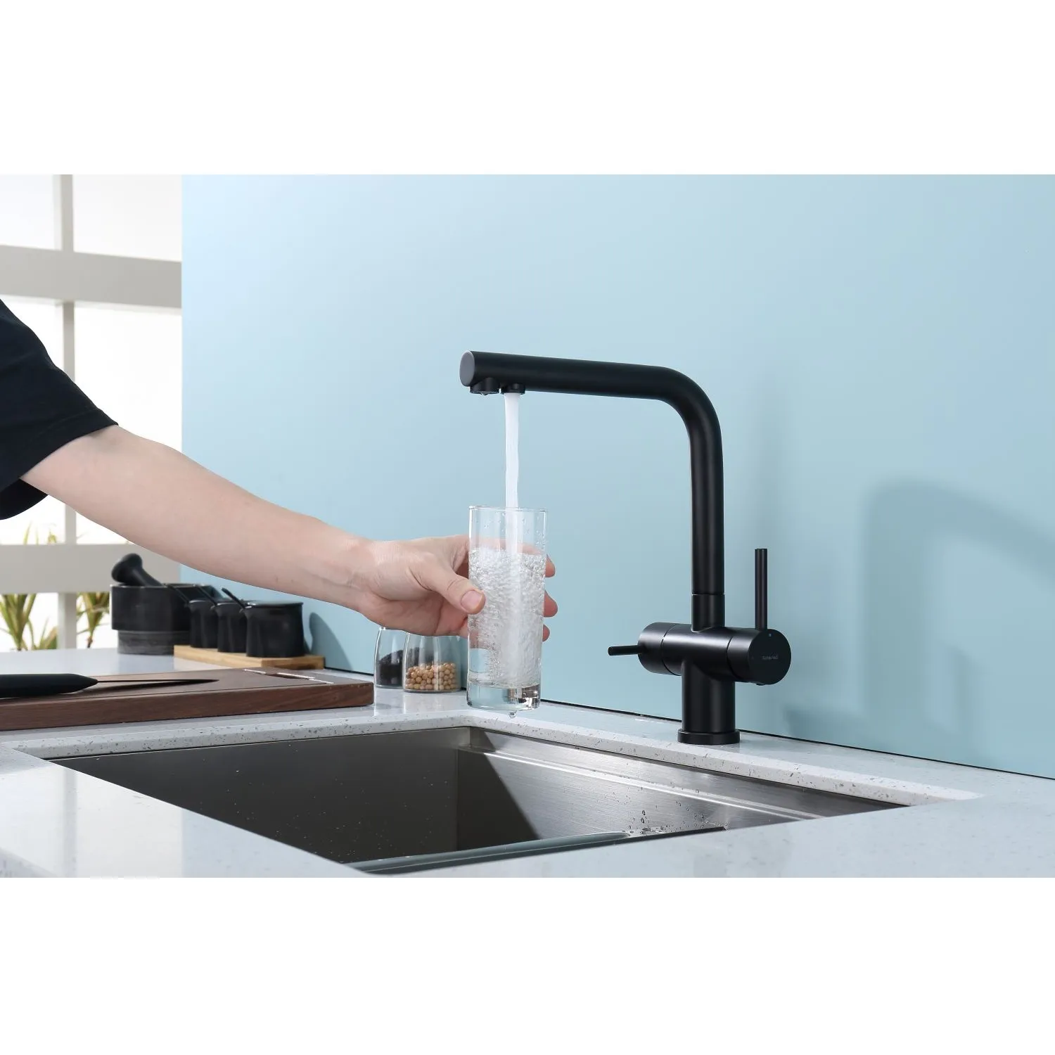 Смеситель Splenka для кухни с подключением к фильтру питьевой воды (S70.61.06)