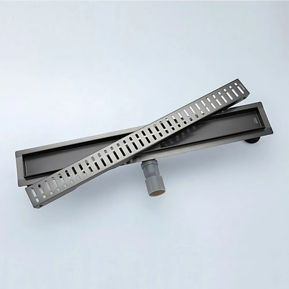 Душевой лоток GAPPO G88007-39, оружейная сталь