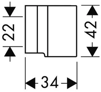 Держатель душа Axor Starck 27515000