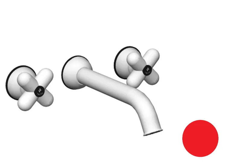 Смеситель для раковины Fantini I Balocchi, красный (60 06 0511B)