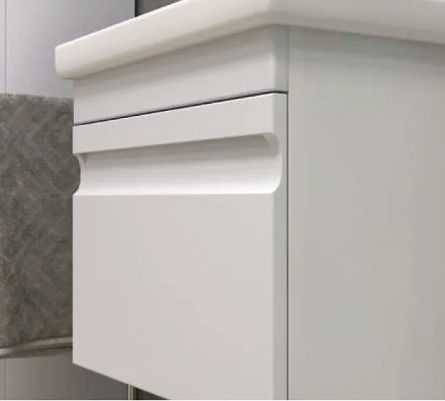 Тумба с раковиной подвесная VIGO Holly tp.HOL.FOS.50.1Y, 50 см