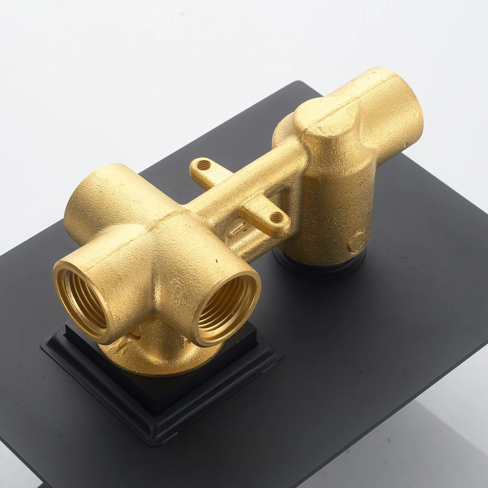 Душевая система встраиваемая Shevanik S4035H, черный