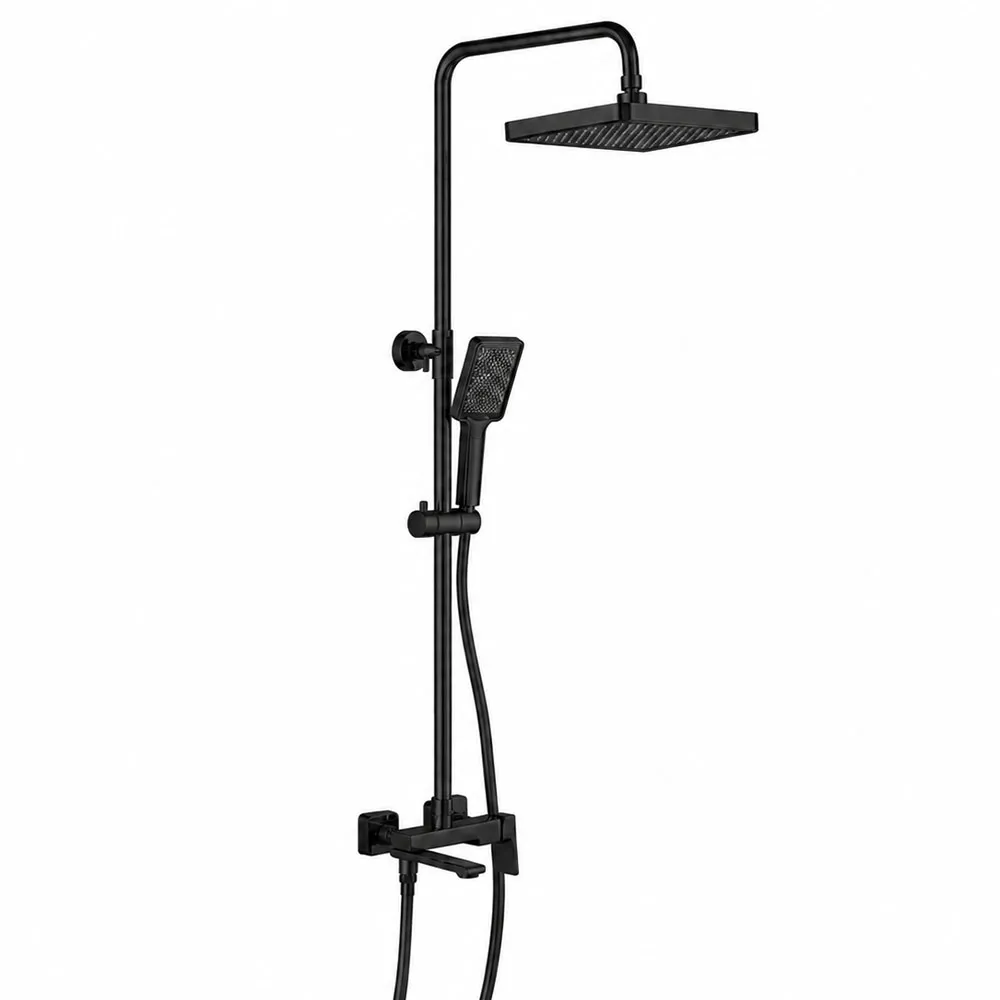 Душевая система FRAP F2484-6, черный