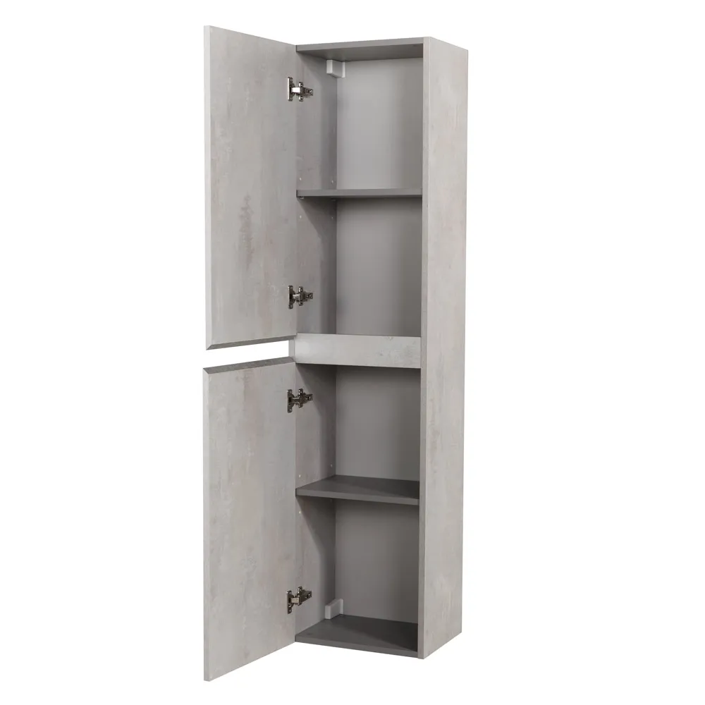 Шкаф подвесной Cezares Molveno 400х300х1600, Beton (MOLVENO-1600-2A-SC-BET)